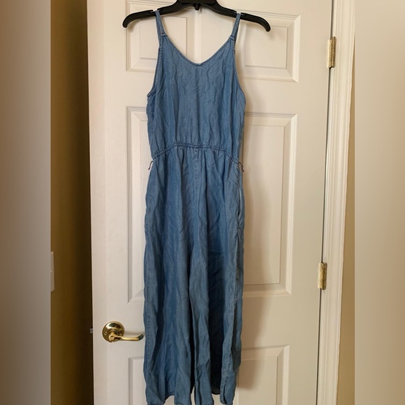 Sleeveless Denim Jumpsuit from target - Picture 2 of 3